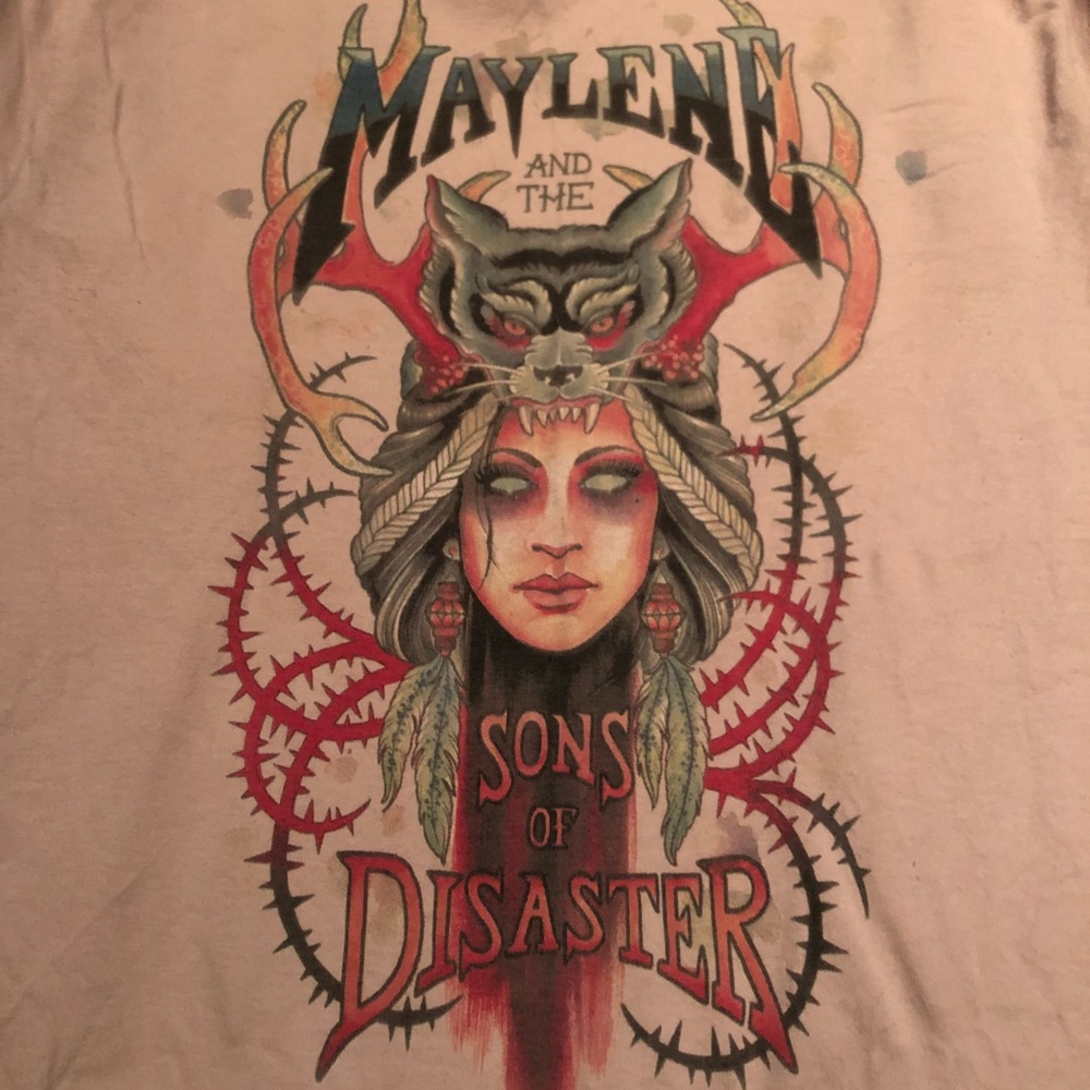 Maylene and the Sons of Disaster (band) tee